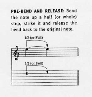 pre-bend release